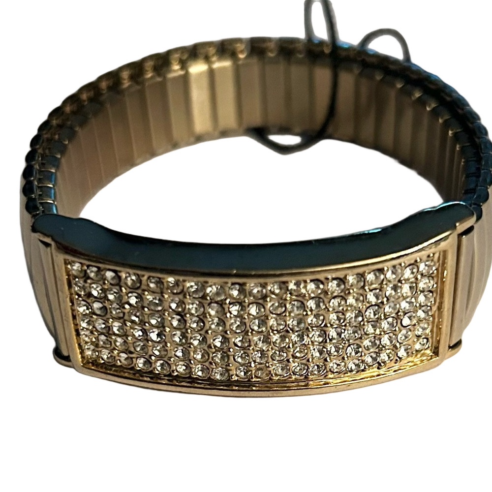 Ann Taylor Gold-tone Stretch Bracelet - Picture 2 of 4
